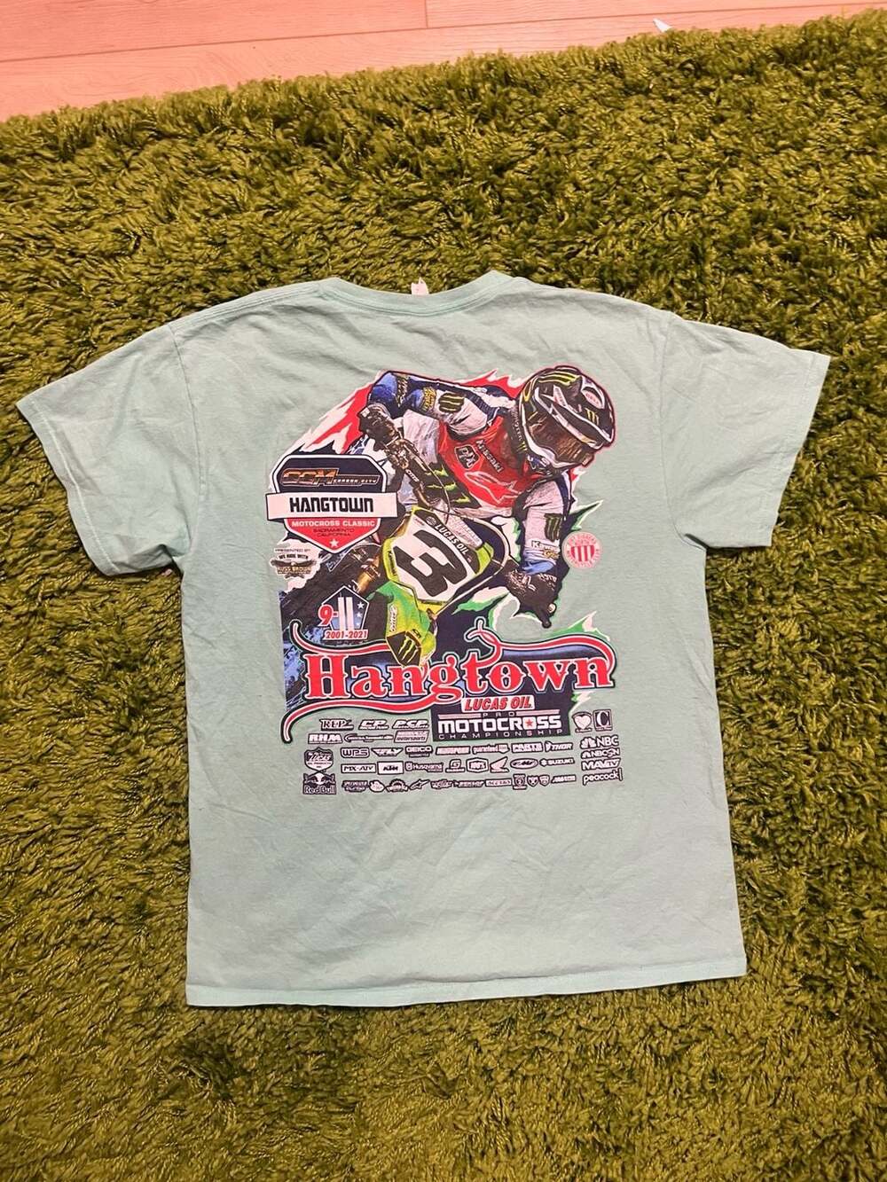 Hanes Hangtown Lucas Oil Pro Motocross Championship Graphic T-Shirt